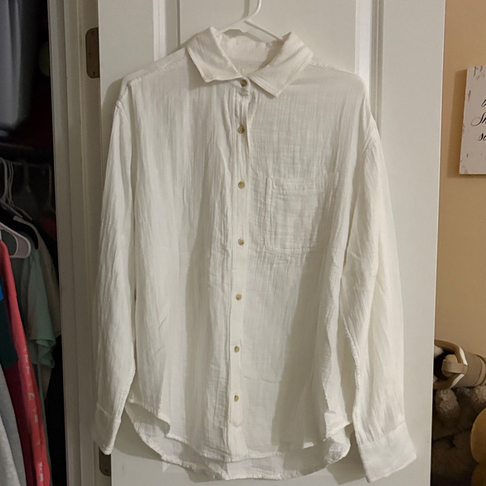 Classic White Womens Shirt